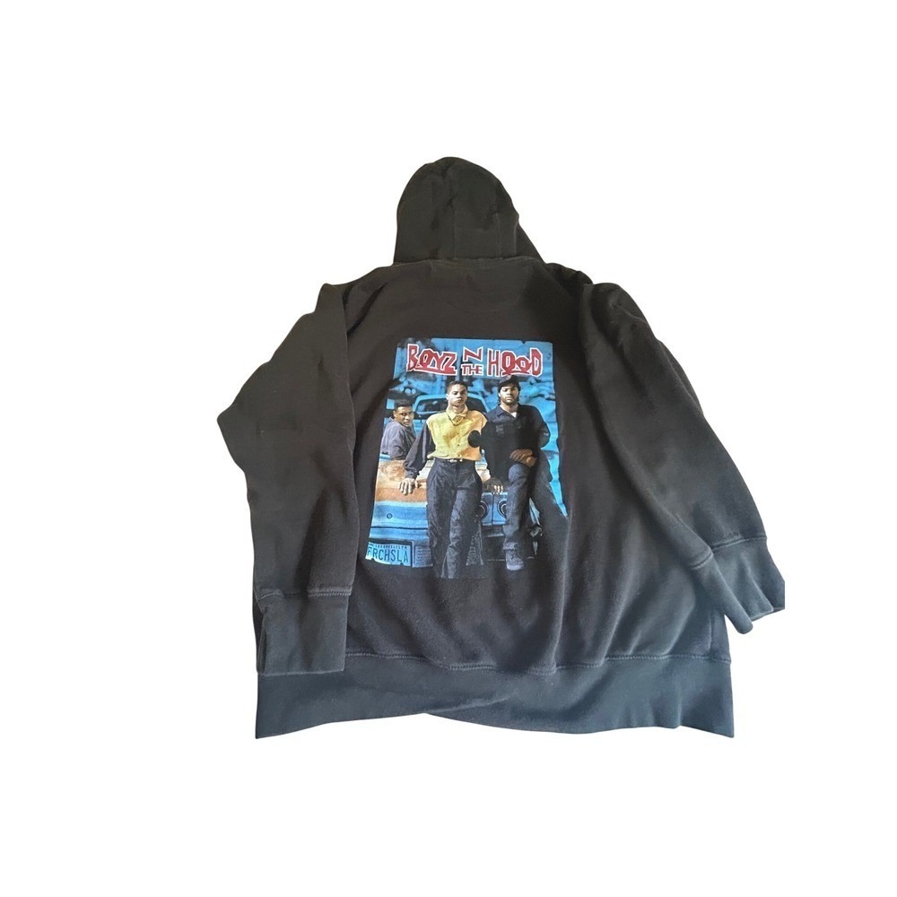 Streetwear Vibes Boyz N The Hood Thick Graphic Hoodie‎ Movie Promo Photo